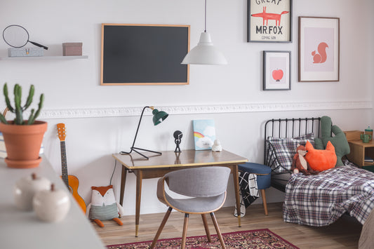 Kid's Bedroom Mid-Century Design