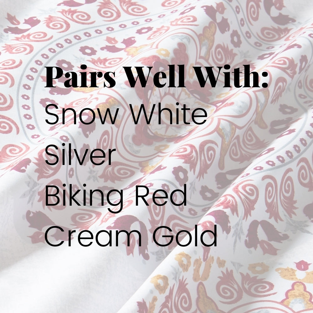 Dreamstate® Crimson Mandala 3-Piece Duvet Cover Set