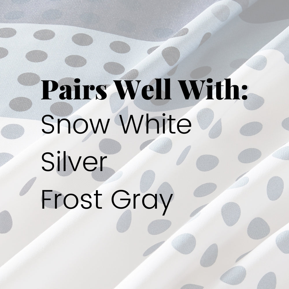 Dreamstate® Printed Monochromatic 3-Piece Duvet Cover Set