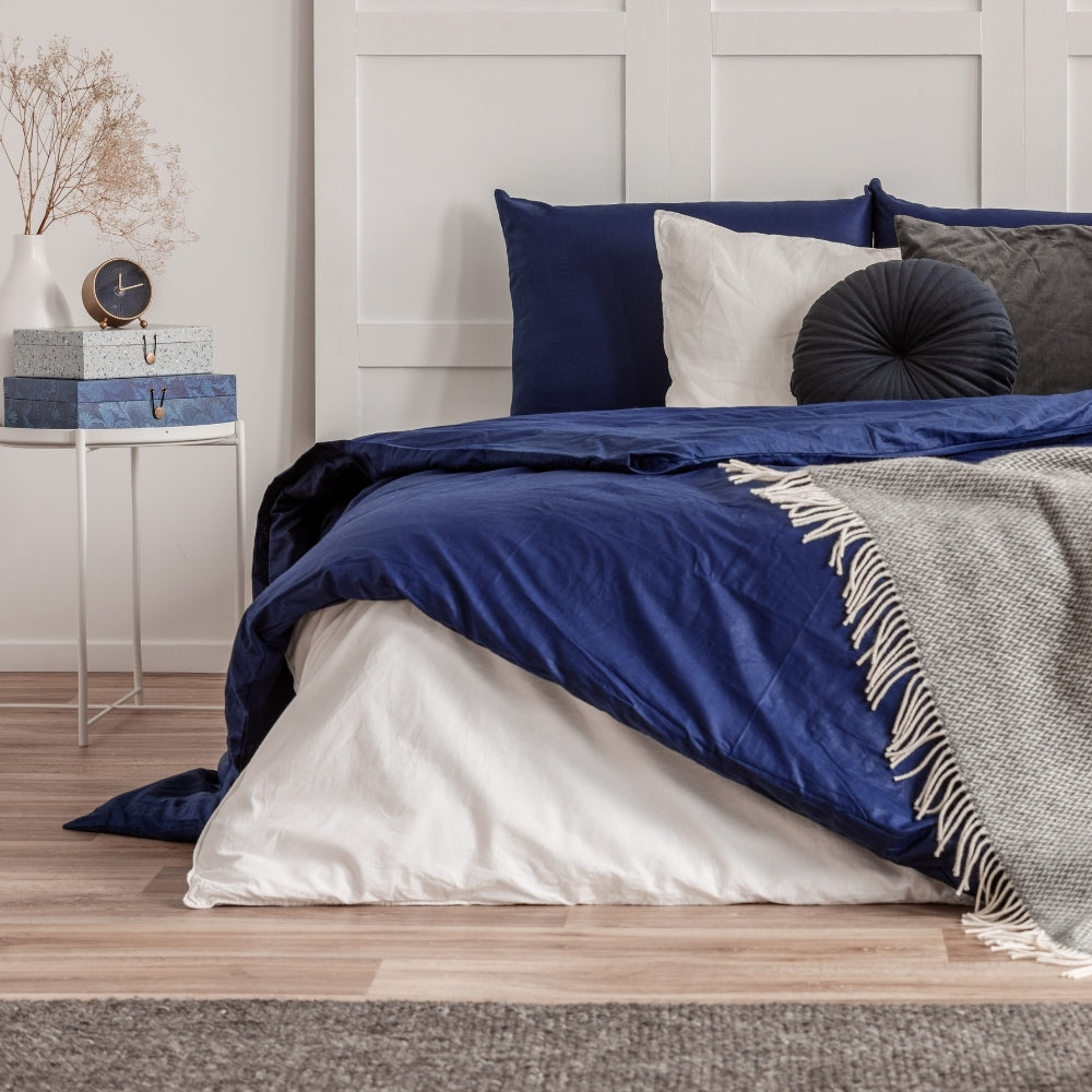 Twilight Navy Blue Sheet Set