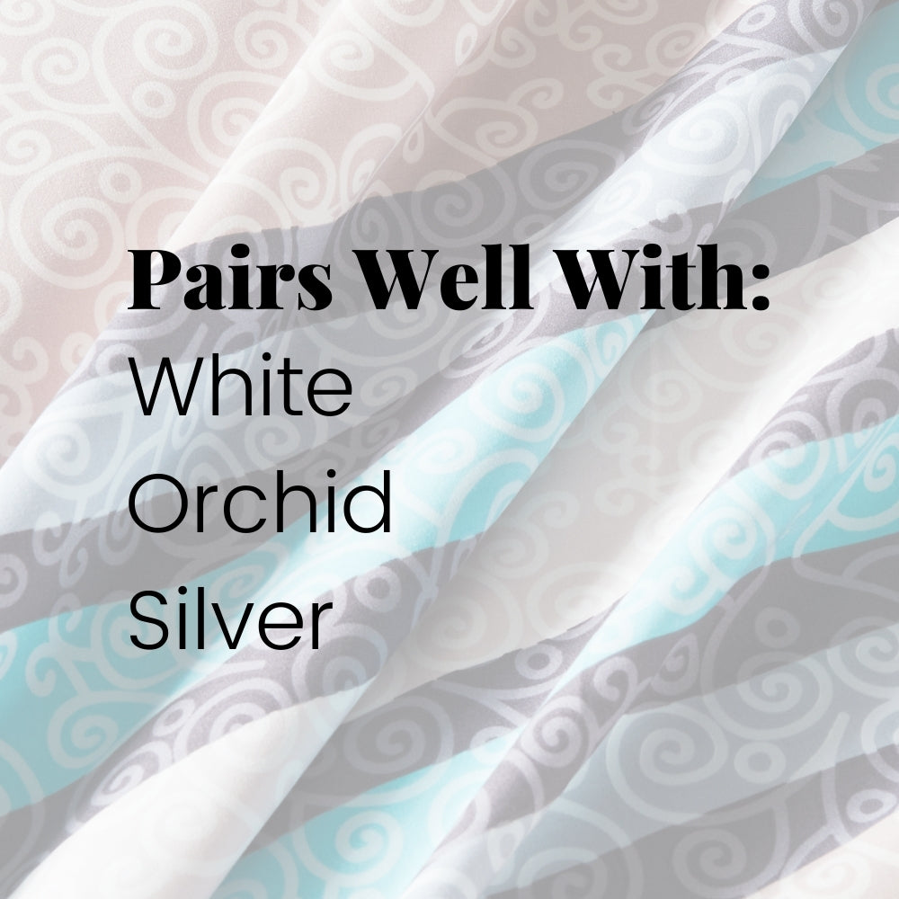 Dreamstate® Scroll Tri-Color Scroll 3-Piece Duvet Cover Set