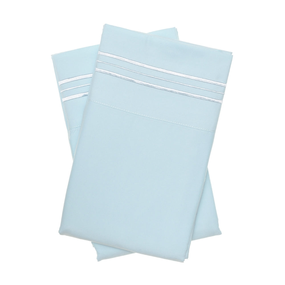 KING SIZE Triple Stripe Pillowcase Set