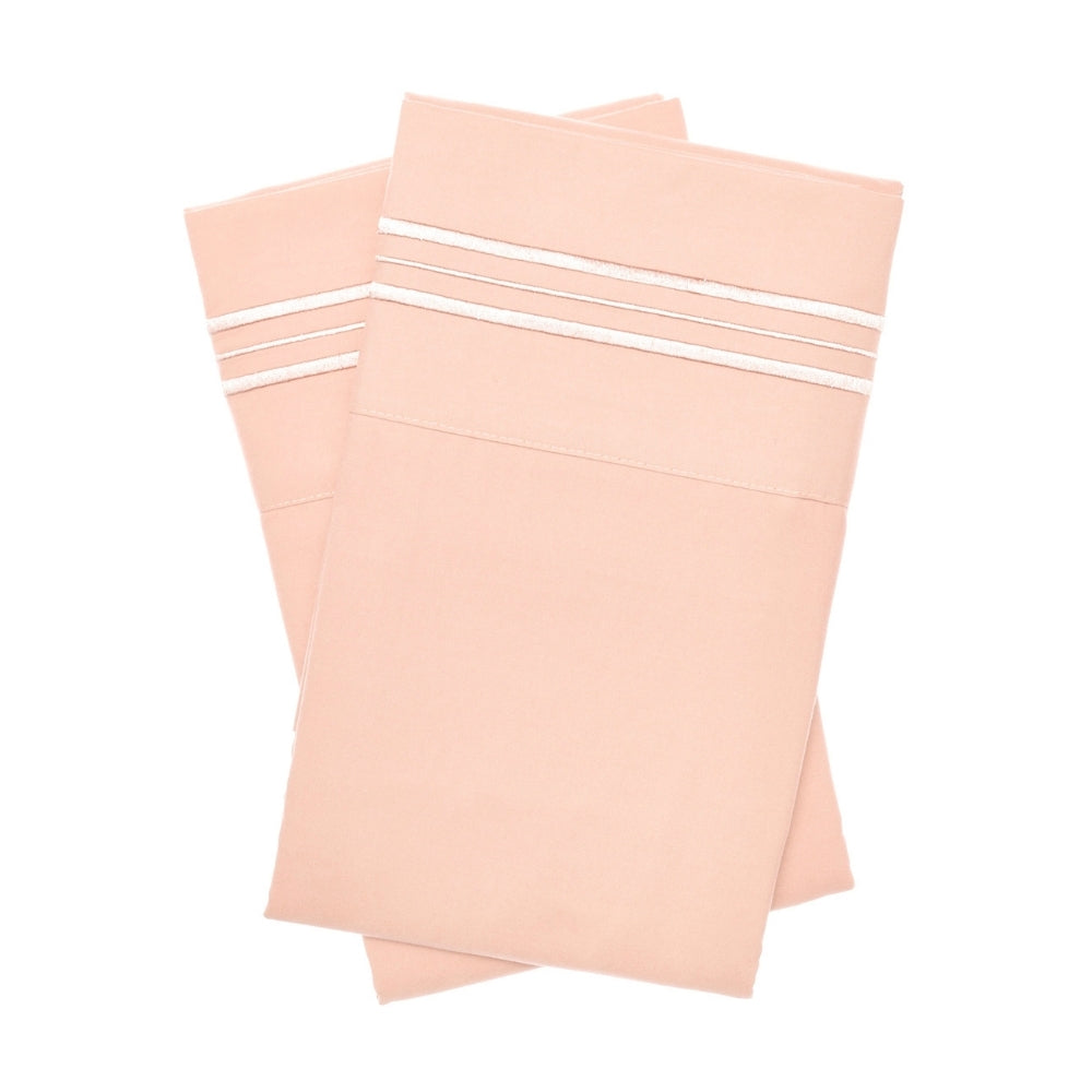 KING SIZE Triple Stripe Pillowcase Set