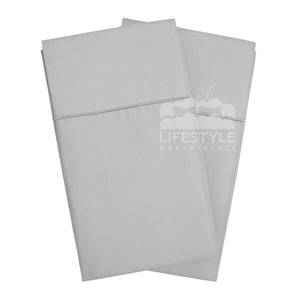 Deep Sleep Single Hemstitch Pillowcase Set (2 Cases Per Package)