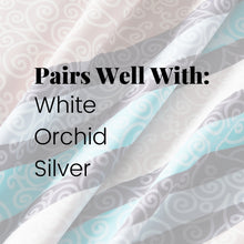 Load image into Gallery viewer, Dreamstate® Scroll Tri-Color Scroll 3-Piece Duvet Cover Set
