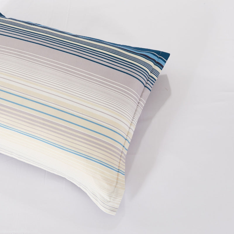 Lifestyle Marketplace Sensational Stripe Duvet Cover Set Pillow Sham